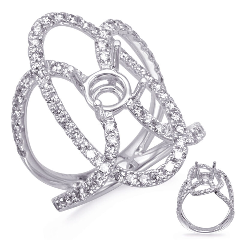 White Gold Engagement Ring