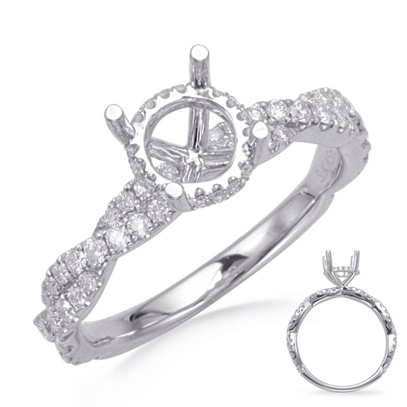 White Gold Engagement Ring