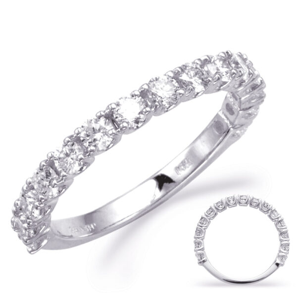 White Gold Wedding Band