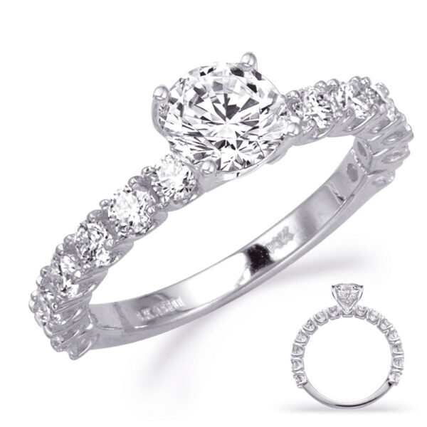 White Gold Engagement Ring