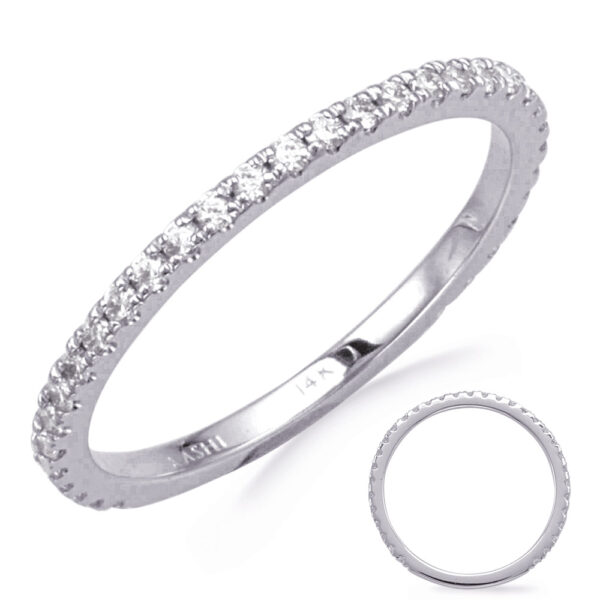 White Gold Wedding Band