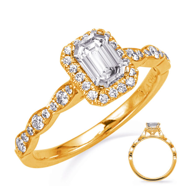 Yellow Gold Engagement Ring