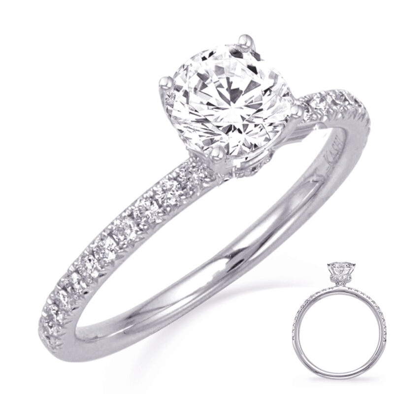 White Gold Engagement Ring