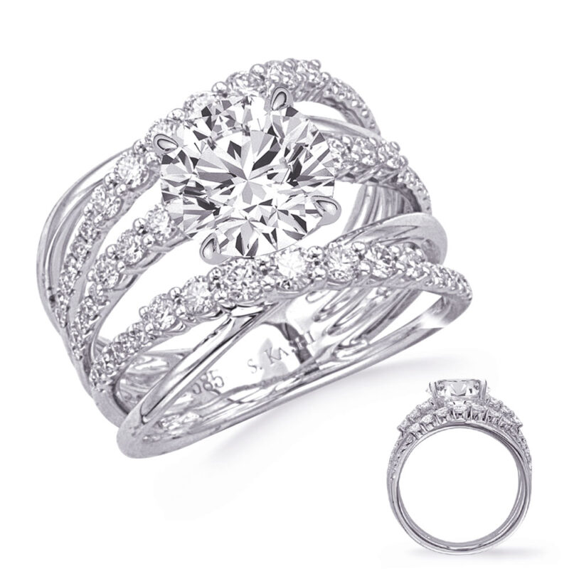 White Gold Engagement Ring