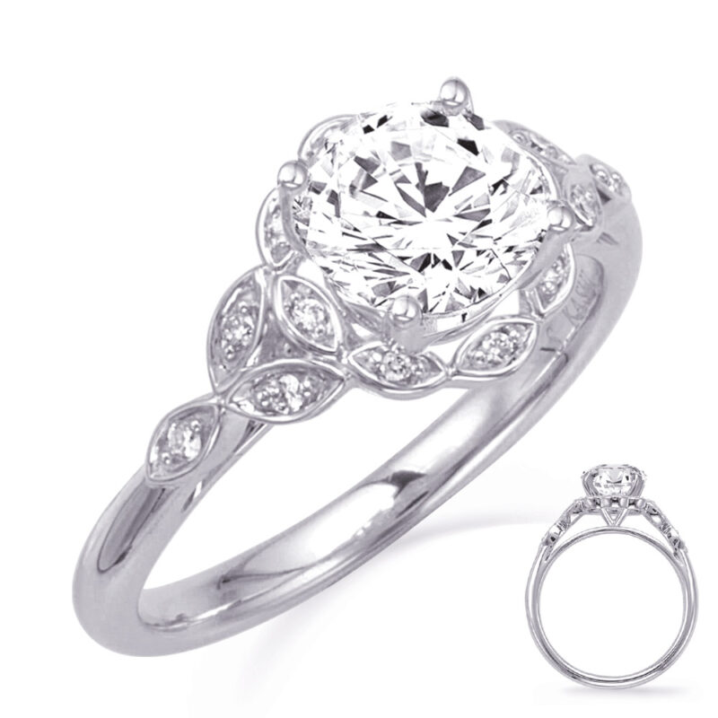 White Gold Engagement Ring