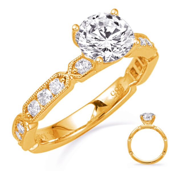 Yellow Gold Engagement Ring
