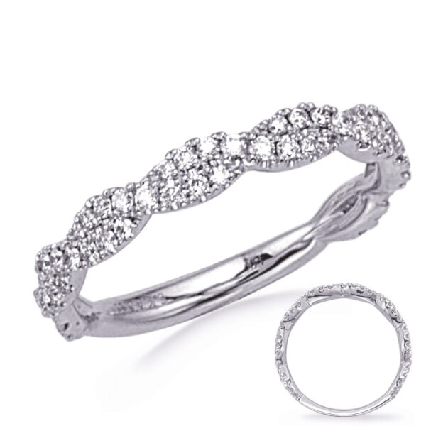 White Gold Matching Diamond Band