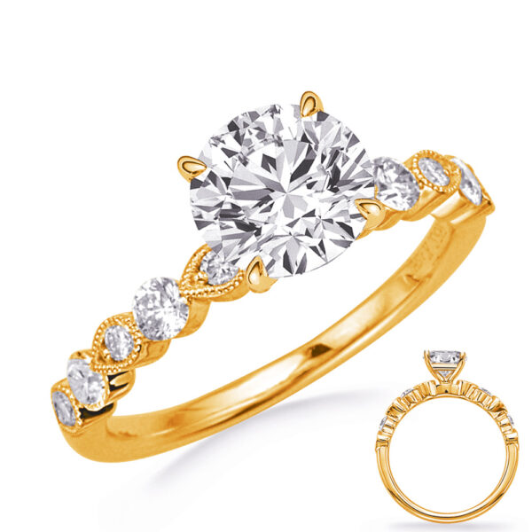 Yellow Gold Engagement Ring