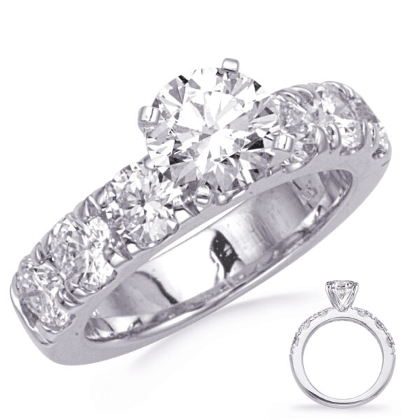 White Gold Engagement Ring