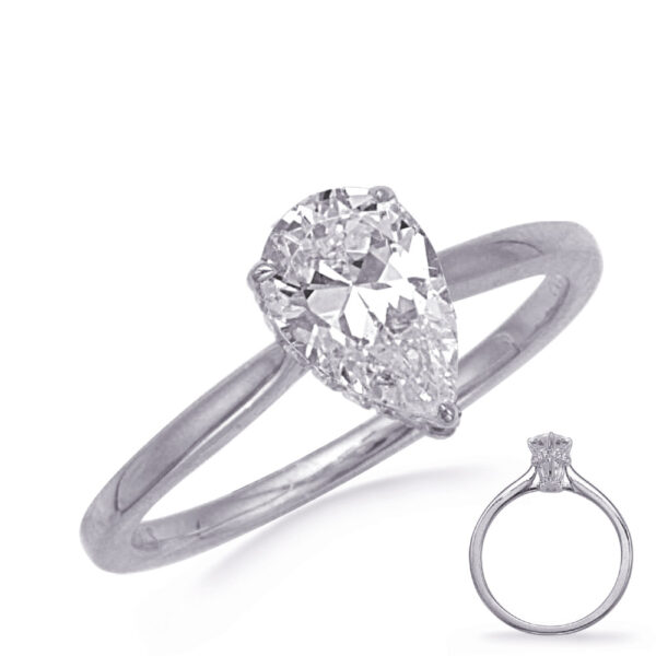 White Gold Engagement Ring