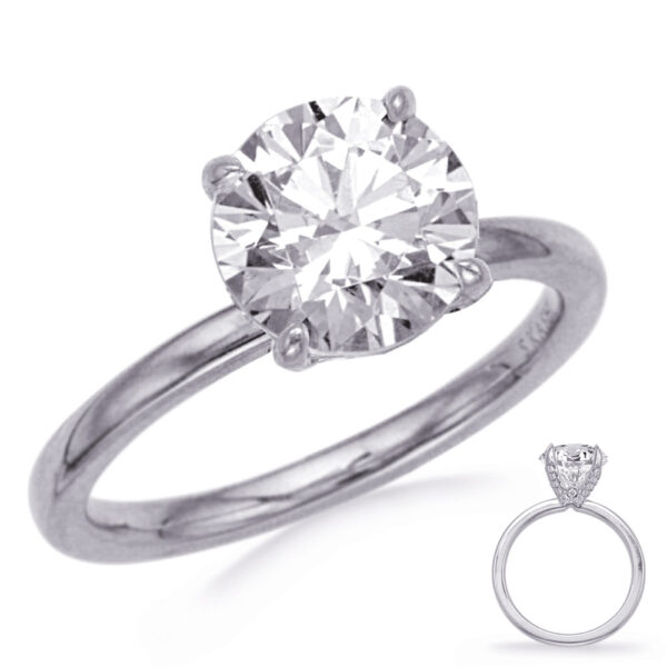 White Gold Engagement Ring