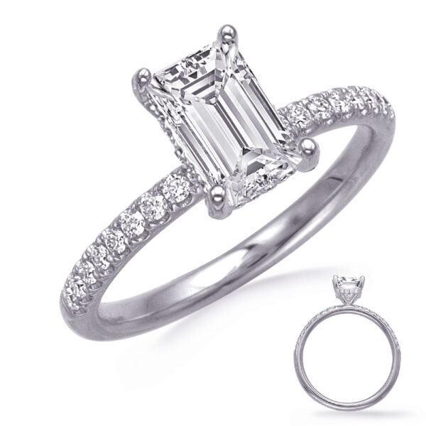 White Gold Engagement Ring