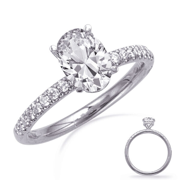 White Gold Engagement Ring