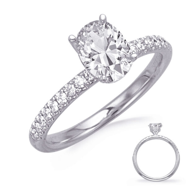 White Gold Engagement Ring
