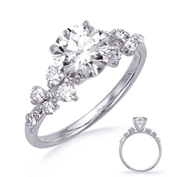 White Gold Engagement Ring