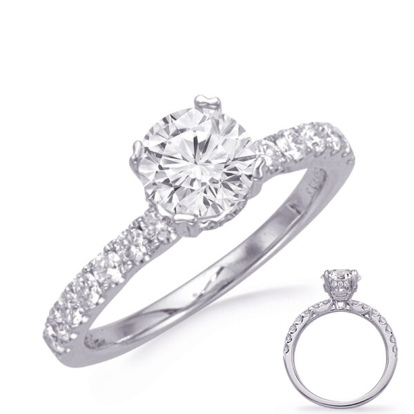 White Gold Engagement Ring