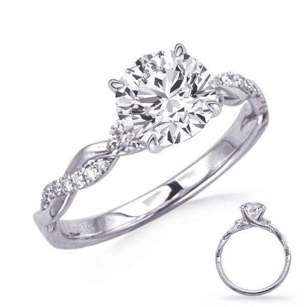 White Gold Engagement Ring