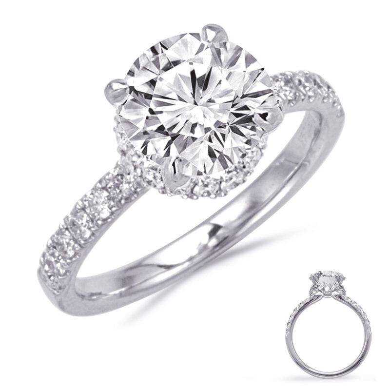 White Gold Engagement Ring