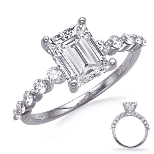 White Gold Engagement Ring