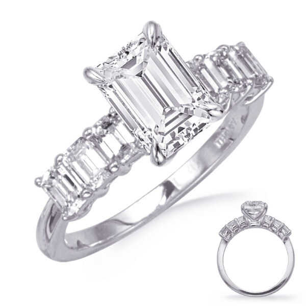 White Gold Engagement Ring