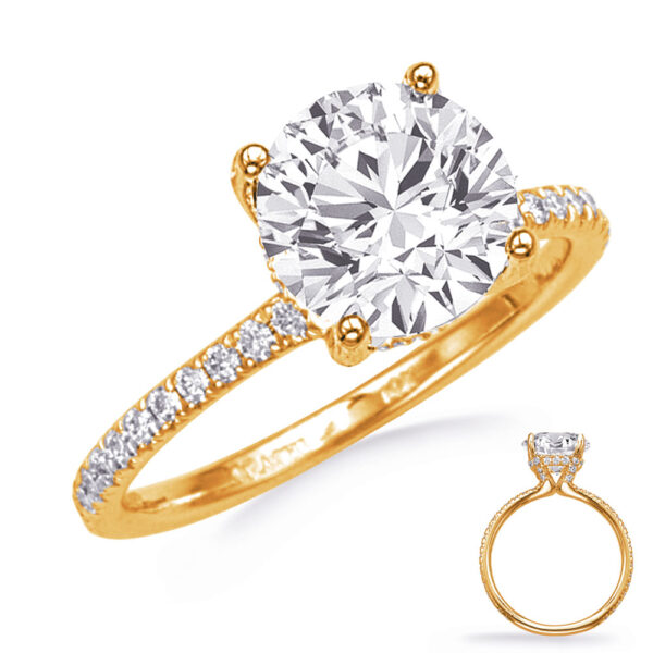 Yellow Gold Engagement Ring