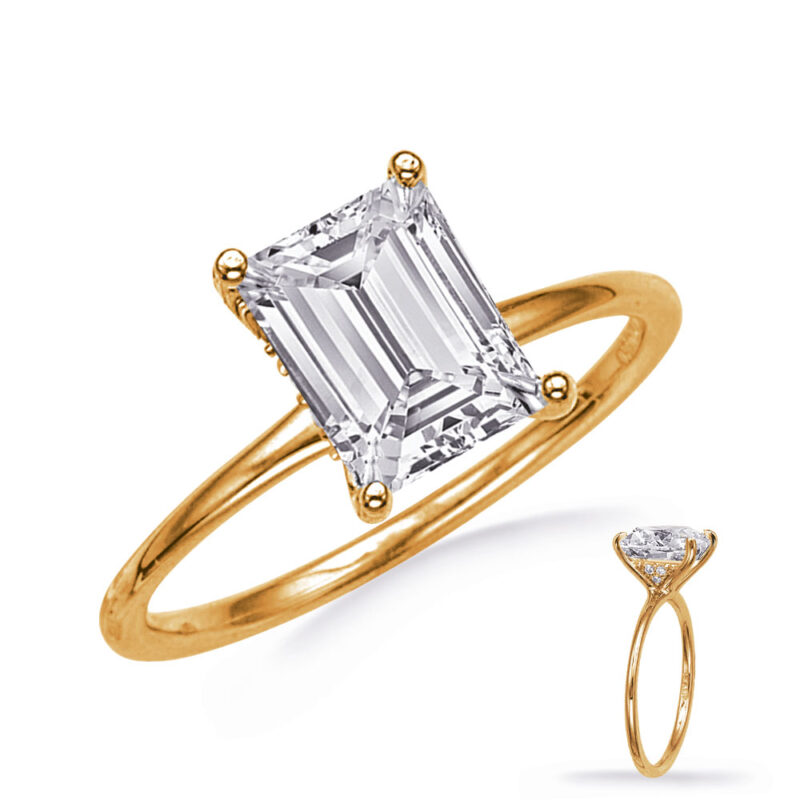 Yellow Gold Engagement Ring