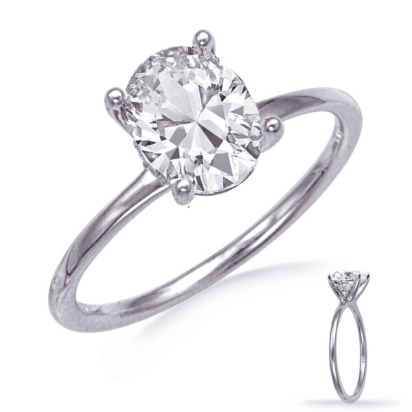 White Gold Engagement Ring