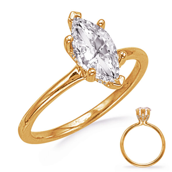 Yellow Gold Engagement Ring