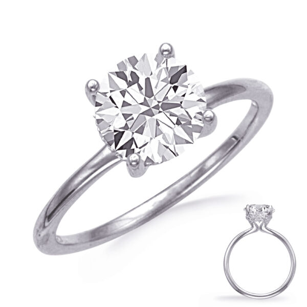 White Gold Engagement Ring