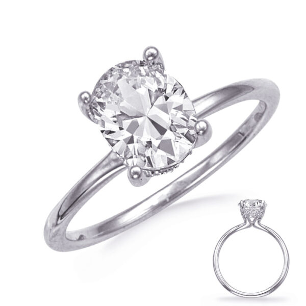 White Gold Engagement Ring