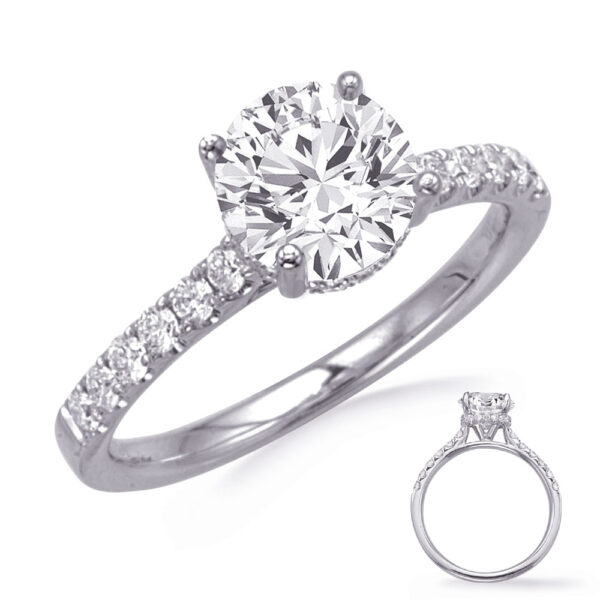 White Gold Engagement Ring