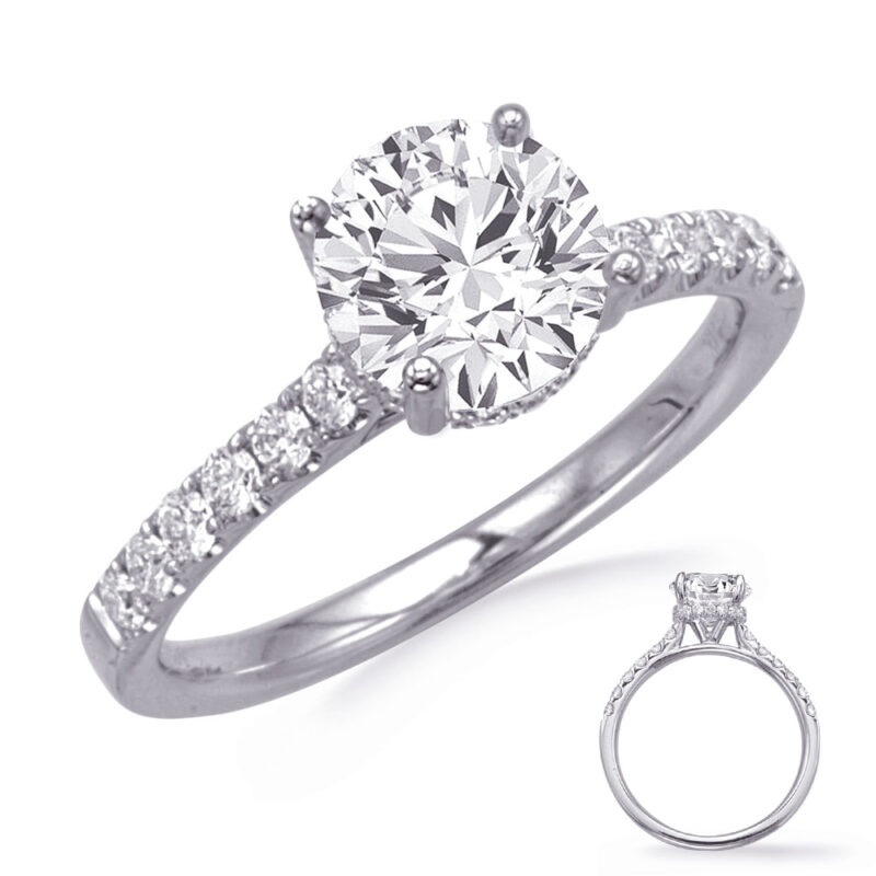 White Gold Engagement Ring