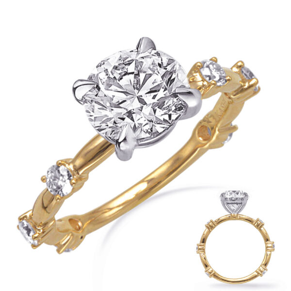 Yellow Gold Engagement Ring