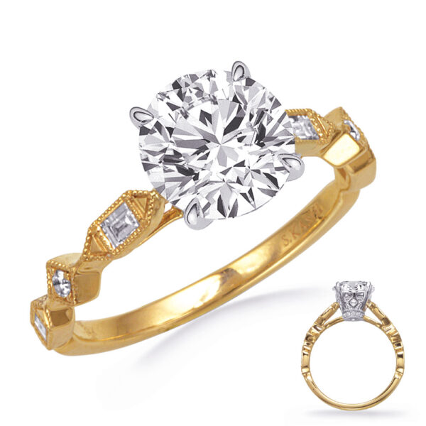 Yellow Gold Engagement Ring