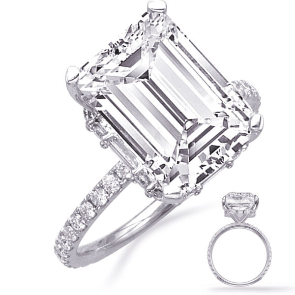 White Gold Engagement Ring