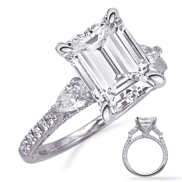 White Gold Engagement Ring