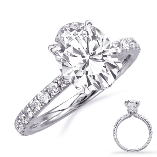 White Gold Engagement Ring