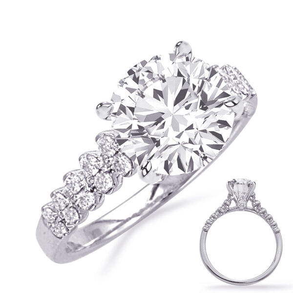 White Gold Engagement Ring