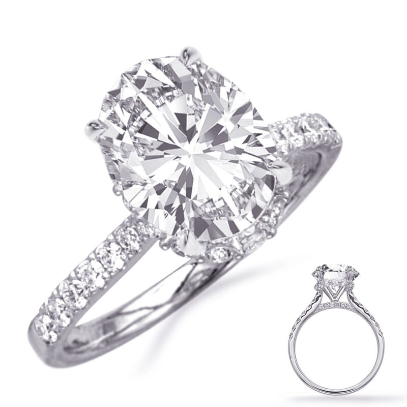White Gold Engagement Ring