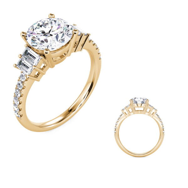 Yellow Gold Engagement Ring
