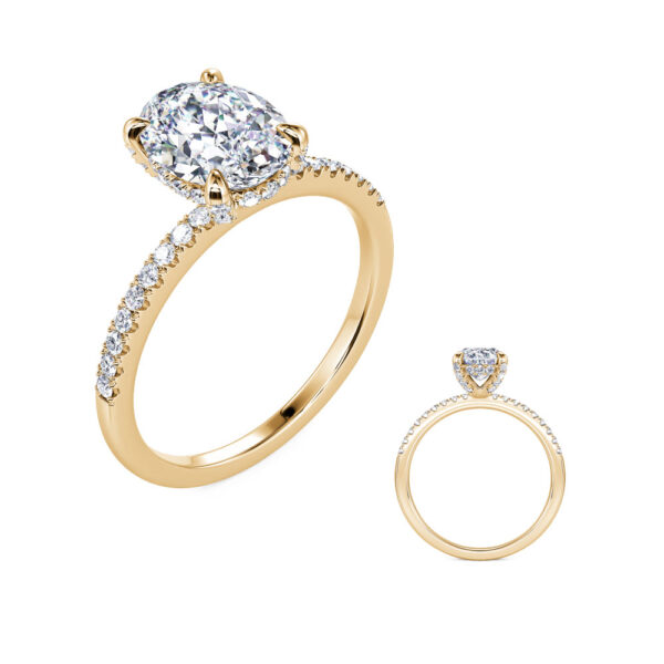 Yellow Gold Engagement Ring