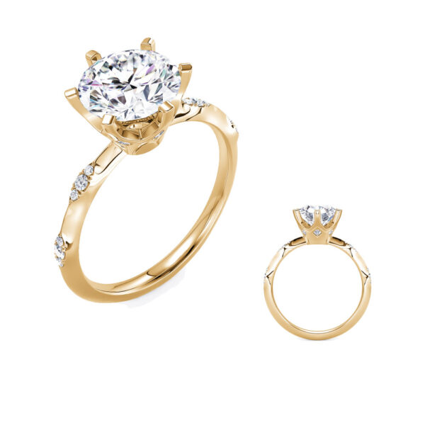 Yellow Gold Engagement Ring