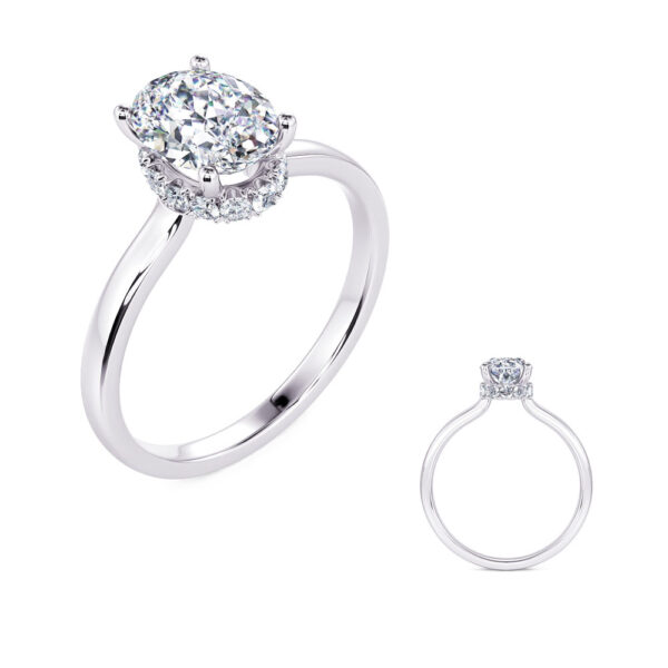 White Gold Engagement Ring