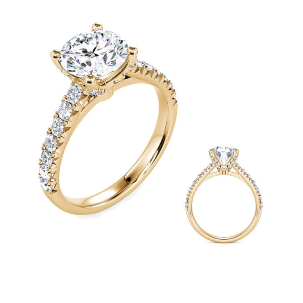 Yellow Gold Engagement Ring