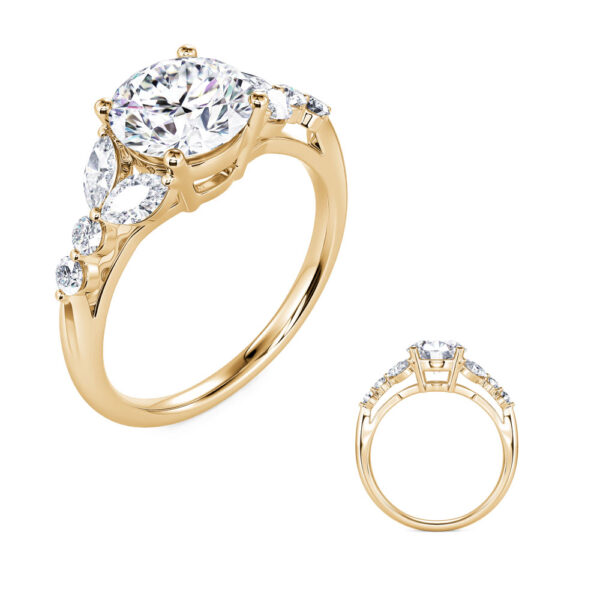 Yellow Gold Engagement Ring