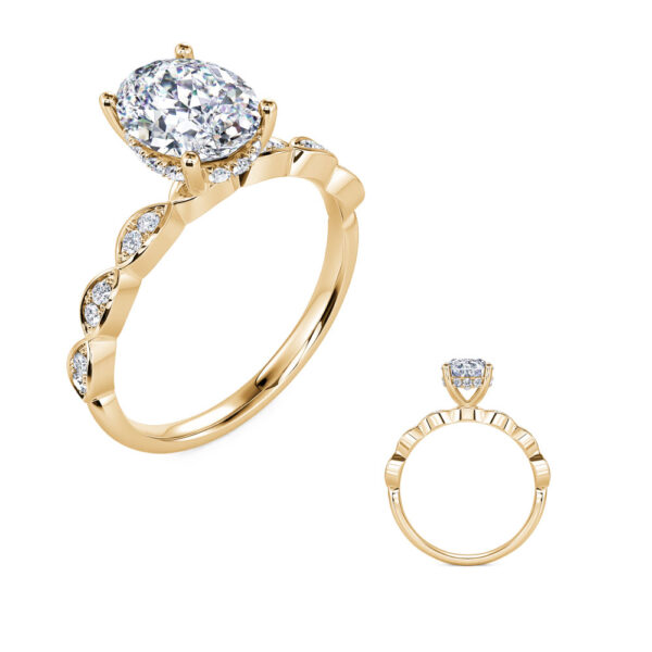 Yellow Gold Engagement Ring
