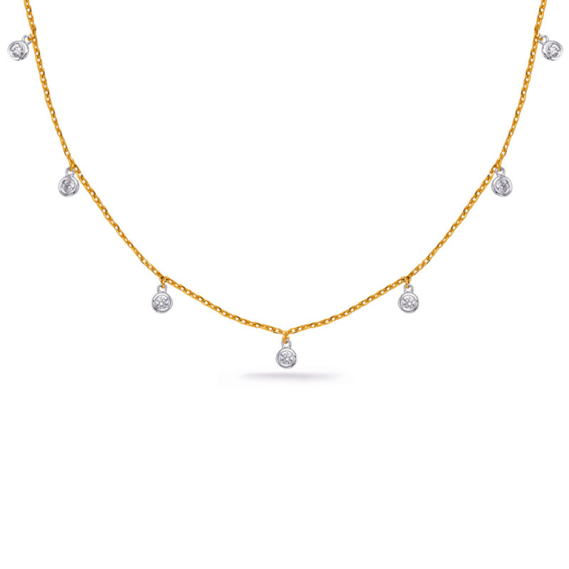 White & Yellow Gold Diamonds By The Yard