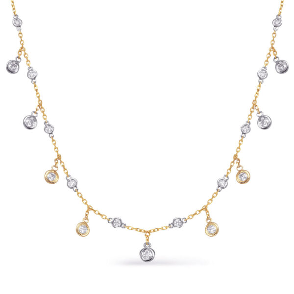 Diamond By The Yard Necklace
