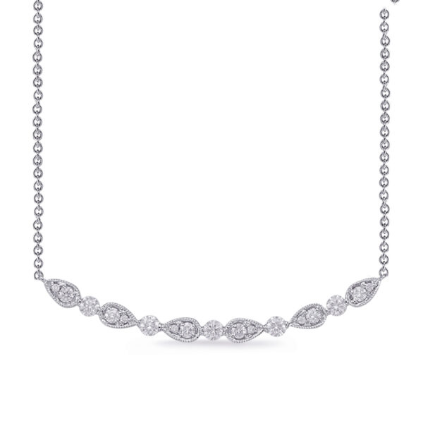 White Gold Diamond Necklace