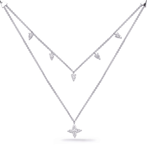 White Gold Diamond Necklace